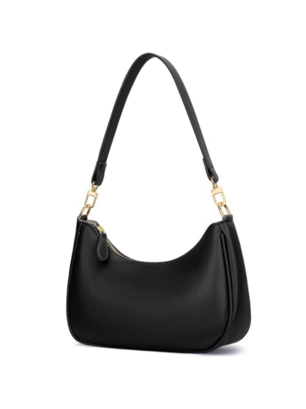 PU Leather Hobo Shoulder Bag Convertible Crossbody Clutch Women Purse